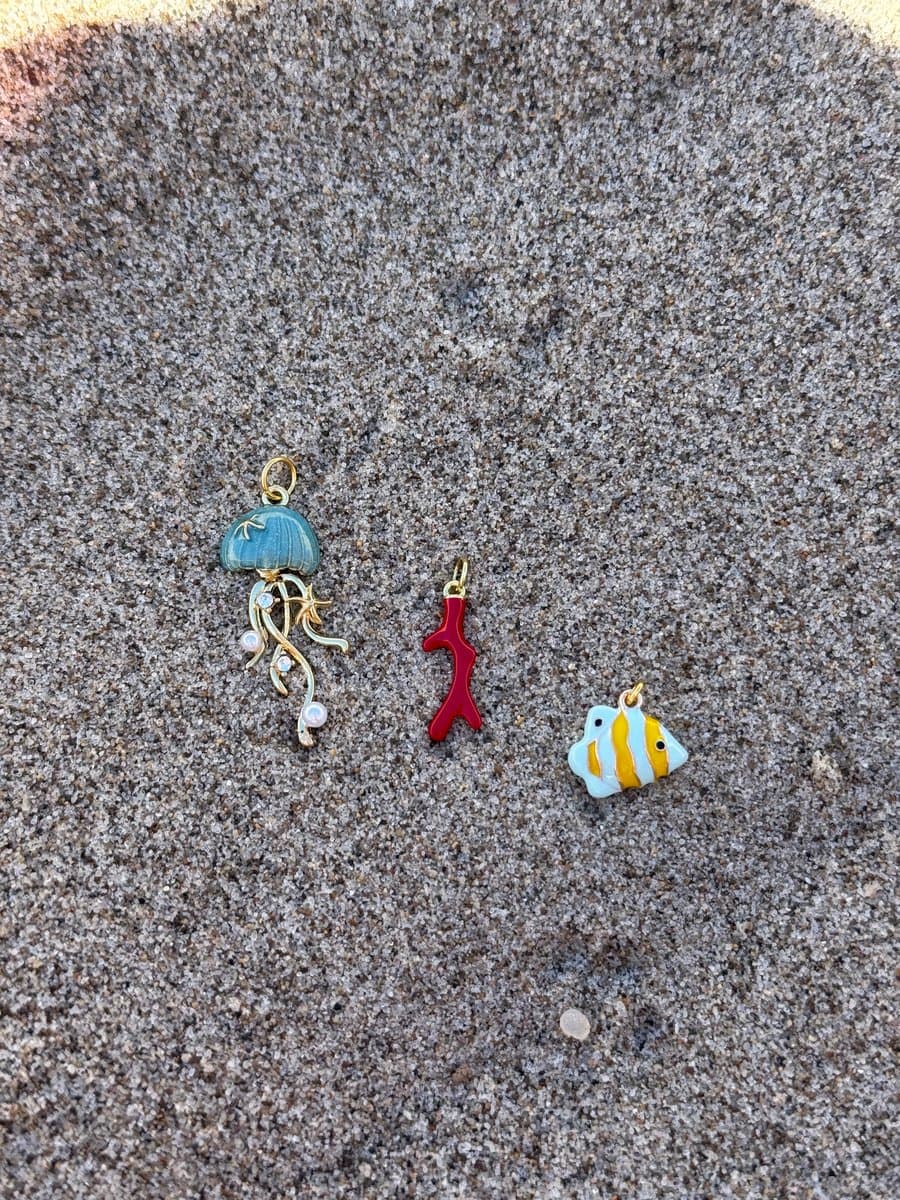 Anelli cuore di mare